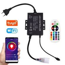 NEW 220V 110V Power Supply LED Controller Wifi Wireless Smart Remote 24key Kit RGB Dimmer 1500W Support 100m Led Strip Light
NEW 220V 110V Power Supply LED Controller Wifi Wireless Smart Remote 24key Kit RGB Dimmer 1500W Support 100m Led Strip Light