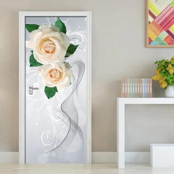 Art Door Sticker Rose Smoke Waterproof Living Room Bedroom Door Wallpaper Self Adhesive Wall Decals Imitation 3D Wall Stickers
Art Door Sticker Rose Smoke Waterproof Living Room Bedroom Door Wallpaper Self Adhesive Wall Decals Imitation 3D Wall Stickers