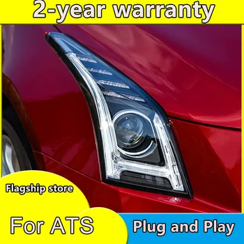 Car Styling for Cadillac ATS Headlights 2014-2016 ATS ALL LED Headlight DRL Bi-LED Lens High Low Beam Parking Fog Lamp
Car Styling for Cadillac ATS Headlights 2014-2016 ATS ALL LED Headlight DRL Bi-LED Lens High Low Beam Parking Fog Lamp