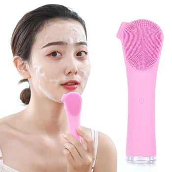 Newest Silicone Face Cleaning Brush Electric Face Cleaning Brush Ultrasonic Vibration Waterproof Skin Deep Wash Massage Brush
Newest Silicone Face Cleaning Brush Electric Face Cleaning Brush Ultrasonic Vibration Waterproof Skin Deep Wash Massage Brush