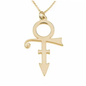 Neoclassical prince symbol necklace gold plated and silver plated prince artist necklace for the best girl gift.
Neoclassical prince symbol necklace gold plated and silver plated prince artist necklace for the best girl gift.