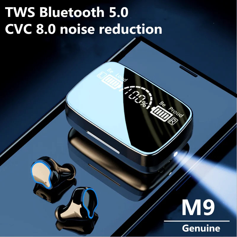 HD mirror TWS M9 Wireless earphone Bluetooth CVC 8.0 Noise reduction Hi-Fi Headphones 3D Touch Control Headsets Gaming earphone
HD mirror TWS M9 Wireless earphone Bluetooth CVC 8.0 Noise reduction Hi-Fi Headphones 3D Touch Control Headsets Gaming earphone