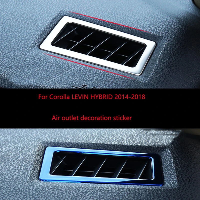 Для Corolla LEVIN HYBRID 2014-2018 воздуха на выходе украшения отделкой стикеры Центрального управления лампа приборной панели автомобиля для укладки волос
Для Corolla LEVIN HYBRID 2014-2018 воздуха на выходе украшения отделкой стикеры Центрального управления лампа приборной панели автомобиля для укладки волос