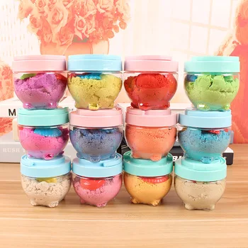 12 Colors Magic Kinetic Sand With 2 Random Mold Super Colored Soft Slime Space Sand Antistress Supplies Educational Toy Set
12 Colors Magic Kinetic Sand With 2 Random Mold Super Colored Soft Slime Space Sand Antistress Supplies Educational Toy Set