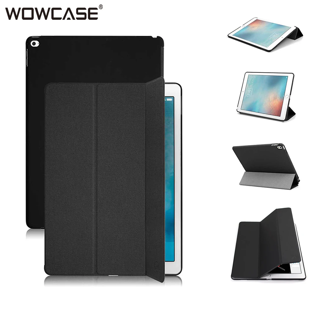 WOWCASE Trifold Stand Cases for iPad Pro 12.9 2017 2015 Smart Sleep Auto Wake up Ultra Slim Back Cover For iPad Pro12.9" Fundas
WOWCASE Trifold Stand Cases for iPad Pro 12.9 2017 2015 Smart Sleep Auto Wake up Ultra Slim Back Cover For iPad Pro12.9" Fundas