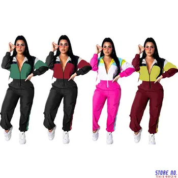 Fashion Casual Jumpsuit Rompers Womens Tracksuit Zippers Striped Jumpsuit Long Sleeve Pockets Slim Overalls Vestidos
Fashion Casual Jumpsuit Rompers Womens Tracksuit Zippers Striped Jumpsuit Long Sleeve Pockets Slim Overalls Vestidos
