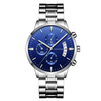HobbyLane Men's Quartz Watch Stainless Steel Calendar Business Casual Style Waterproof Black Steel Watch Wrist Decoration
HobbyLane Men's Quartz Watch Stainless Steel Calendar Business Casual Style Waterproof Black Steel Watch Wrist Decoration