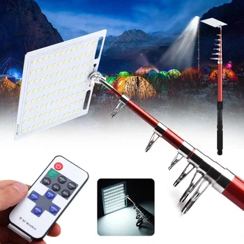 2400LM Portable Outdoor Lantern Camping Lamp Light Fishing Lamp Car Rod Light RF Remote Controller Telescopic Outdoor Lighting
2400LM Portable Outdoor Lantern Camping Lamp Light Fishing Lamp Car Rod Light RF Remote Controller Telescopic Outdoor Lighting