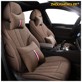 ZHOUSHENGLEE Custom FLAX car seat covers set For Toyota Corolla PRIUS Prado Land Cruiser RAV4 CROWN Camry Highlander CH-R Alpha
ZHOUSHENGLEE Custom FLAX car seat covers set For Toyota Corolla PRIUS Prado Land Cruiser RAV4 CROWN Camry Highlander CH-R Alpha
