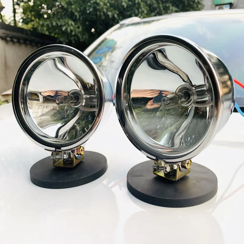 4" 12v 55W HID kit Xenon Car headlights 6000K White High Hi beam Auto head lamp bulb Truck Spotlights VS ANY Offroad led bar
4" 12v 55W HID kit Xenon Car headlights 6000K White High Hi beam Auto head lamp bulb Truck Spotlights VS ANY Offroad led bar