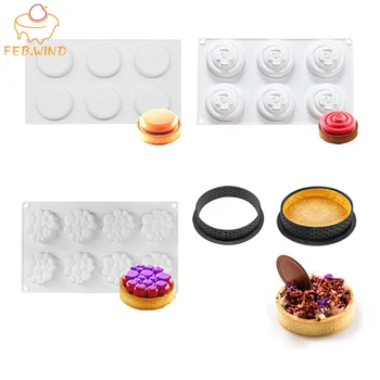 3d Moluld Kit Mini Tarte Twist/Glam Kit Tarte Ring silikomar100% Platinum Silicone Molds for Tart Mousse/Silicone Cake Mold 067 
3d Moluld Kit Mini Tarte Twist/Glam Kit Tarte Ring silikomar100% Platinum Silicone Molds for Tart Mousse/Silicone Cake Mold 067