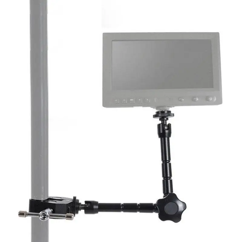 TWISTER.CK 11 Inch Magic Arm / 7 Inch Strange Hand / Large Crab Clamp / Small Crab Clamp for LED Light DSLR Rig LCD Monitor
TWISTER.CK 11 Inch Magic Arm / 7 Inch Strange Hand / Large Crab Clamp / Small Crab Clamp for LED Light DSLR Rig LCD Monitor