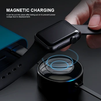 Mini Portable Adjustable Wireless Charger For Apple Watch Series Magnetic Charging Dock Station Fast USB Charger Cable
Mini Portable Adjustable Wireless Charger For Apple Watch Series Magnetic Charging Dock Station Fast USB Charger Cable