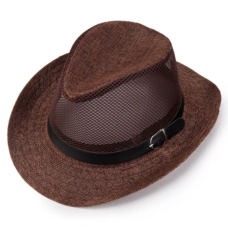 2021 Summer Men's Panama Hat Breathable Fedoras Mesh Cap Fashion Trend Cowboy Big Brim Straw Hats Fishing Caps Travel Beach Hat
2021 Summer Men's Panama Hat Breathable Fedoras Mesh Cap Fashion Trend Cowboy Big Brim Straw Hats Fishing Caps Travel Beach Hat