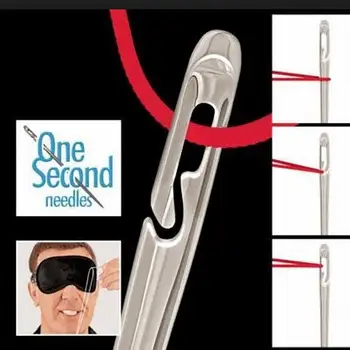 12 pcs/ Set Elderly Needles Blind Side Hole Stainless Steel Hand Sewing Needles Household Sewing Tools 
12 pcs/ Set Elderly Needles Blind Side Hole Stainless Steel Hand Sewing Needles Household Sewing Tools
