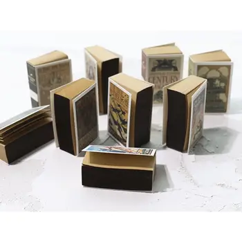 122 Sheet Mini Memo Pad Retro Matchbox Style Notebook Notepad School Stationery M5TB
122 Sheet Mini Memo Pad Retro Matchbox Style Notebook Notepad School Stationery M5TB