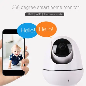 HD 1080P Wireless IP Camera Wifi IP CCTV Camera Wifi Mini Network Video Surveillance Auto Tracking Camera IR Night Vision
HD 1080P Wireless IP Camera Wifi IP CCTV Camera Wifi Mini Network Video Surveillance Auto Tracking Camera IR Night Vision