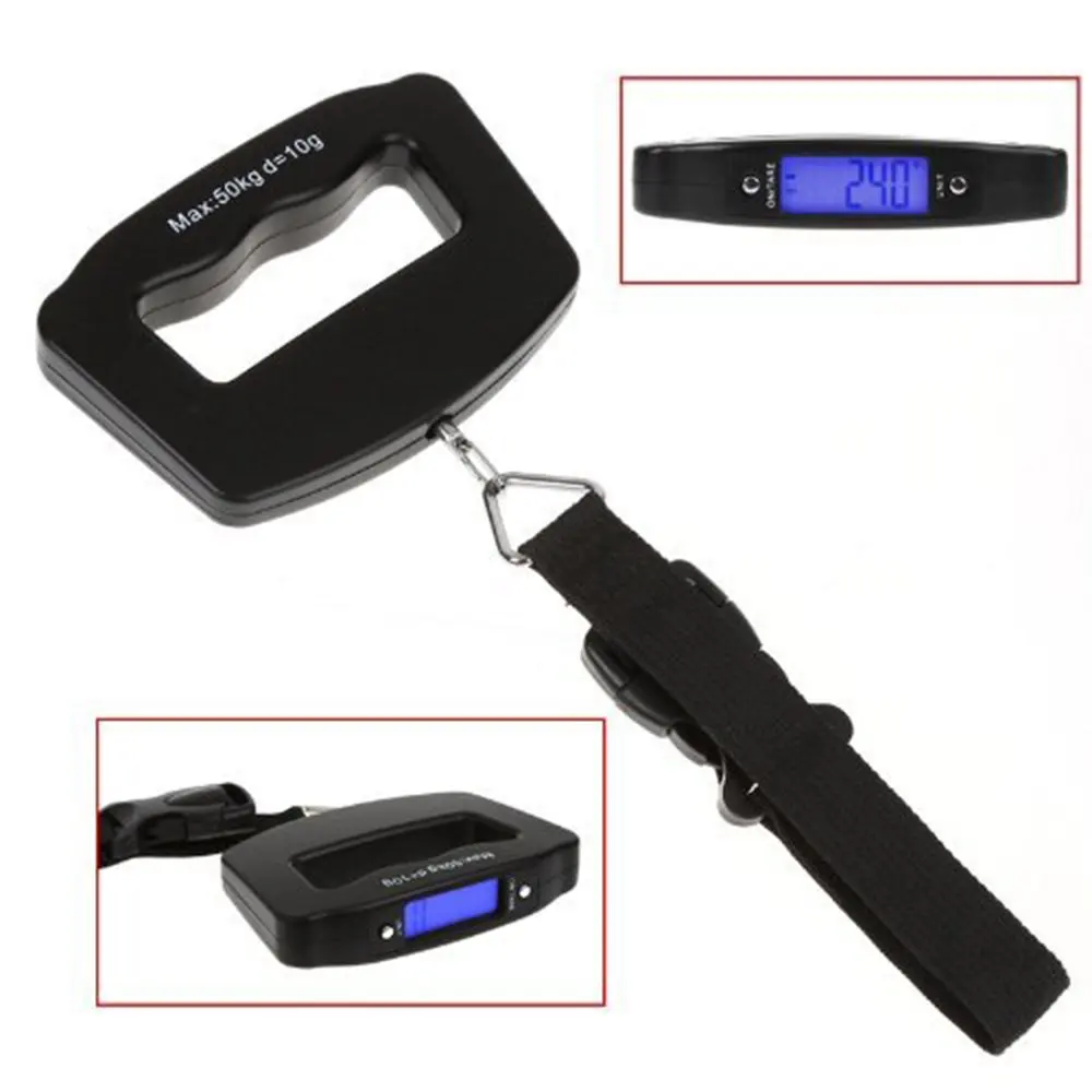 Electronic Scale: A Good Helper Of 50kg/10g Portable Scale Suitcase Luggage Package Scale With Hook For Delivery Man Market
Electronic Scale: A Good Helper Of 50kg/10g Portable Scale Suitcase Luggage Package Scale With Hook For Delivery Man Market