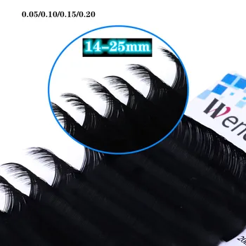 12 Lines WENDYLASHES 25 MM Individual Eyelash Extension Nature Silk Mink Lashes Russian Volume False Classic Eyelash Extensions 
12 Lines WENDYLASHES 25 MM Individual Eyelash Extension Nature Silk Mink Lashes Russian Volume False Classic Eyelash Extensions