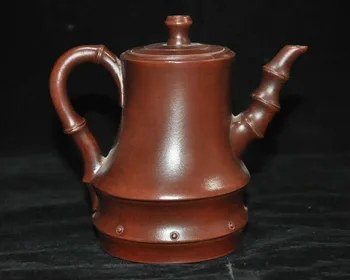 wedding decoration Marked Old Chinese yixing zisha pottery Hand-carved bamboo Teapot pot Tea Maker
wedding decoration Marked Old Chinese yixing zisha pottery Hand-carved bamboo Teapot pot Tea Maker