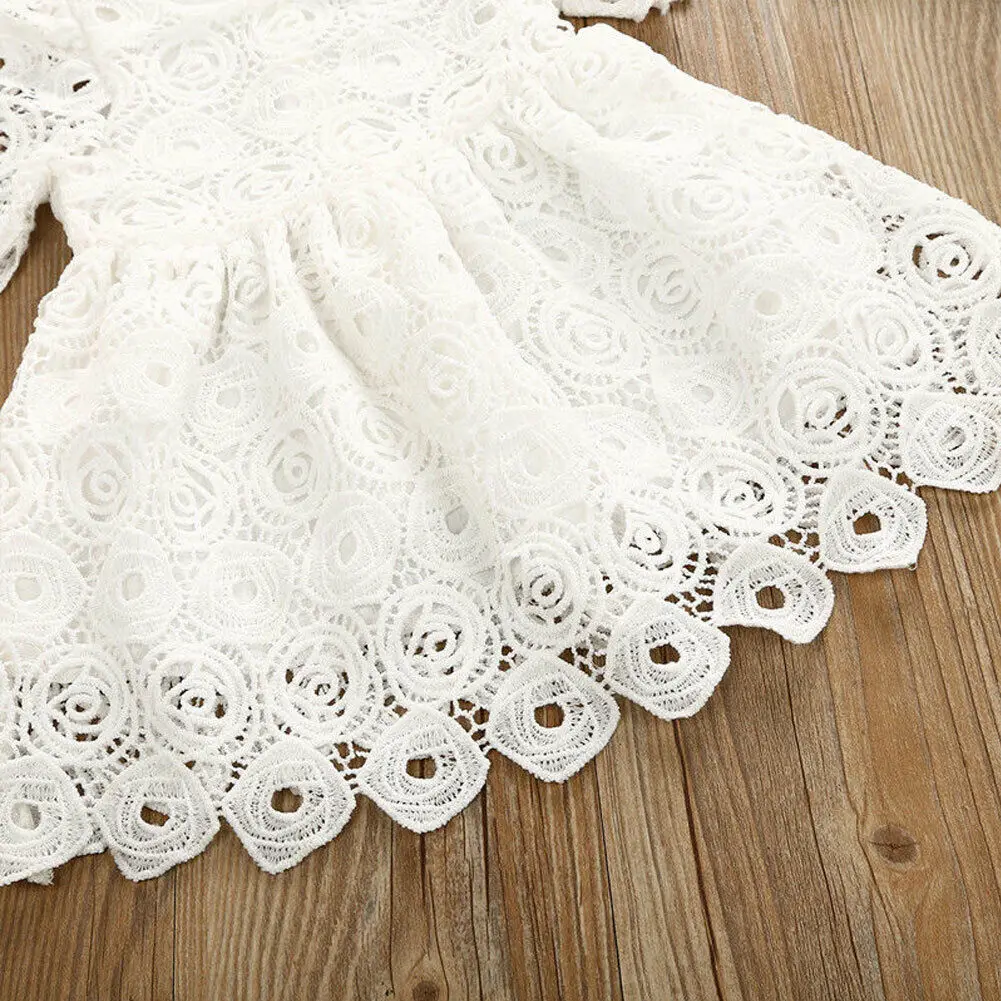 Baby Dresses Infant Baby Flower Girl Dress Princess Floral Lace Wedding Party Birthday Cotton Solid Short Sleeve Free Shipping Baby Dresses Infant Baby Flower Girl Dress Princess Floral Lace Wedding Party Birthday Cotton Solid Short Sleeve Free Shipping