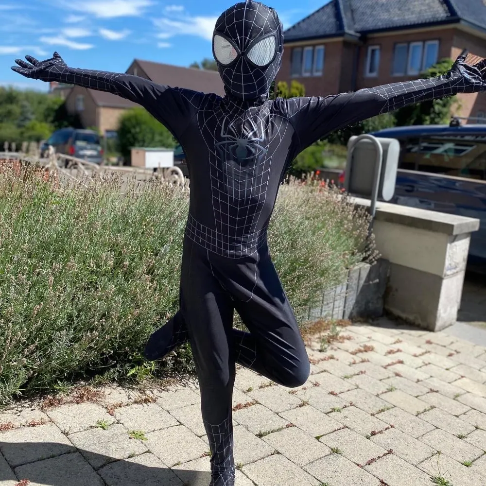 Symbiote Black Amazing Spiderman Cosplay Costume 3D Printed Spandex Superhero Zentai Bodysuit Jumpsuits Halloween Costume
Symbiote Black Amazing Spiderman Cosplay Costume 3D Printed Spandex Superhero Zentai Bodysuit Jumpsuits Halloween Costume