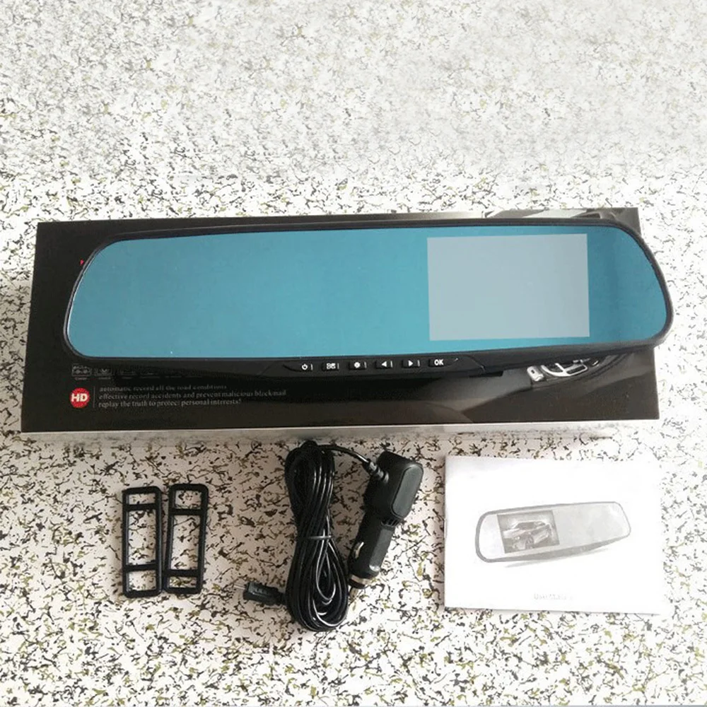 4.0 Inch 120 Wide-angle 1080P Car Rear View Mirror Dash DVR Video Recorder Camera Monitor Night Vision Driving Recoder
4.0 Inch 120 Wide-angle 1080P Car Rear View Mirror Dash DVR Video Recorder Camera Monitor Night Vision Driving Recoder
