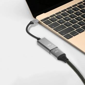 Type C to Displayport 1.4 Cable USB C Male to DP Female Converter Adapter Cord Household Television PC Desktops Accessaries
Type C to Displayport 1.4 Cable USB C Male to DP Female Converter Adapter Cord Household Television PC Desktops Accessaries