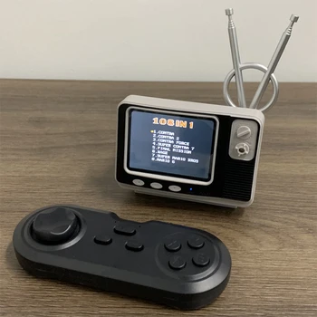 GV300 3 inch retro bookshelf TV video handheld game console tv stand output retro portable handheld video game console
GV300 3 inch retro bookshelf TV video handheld game console tv stand output retro portable handheld video game console