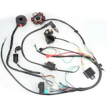 CDI Wiring Harness Switch Stator For 50cc 70cc 90cc 110cc 125cc Electric Start Quads Mini ATV Complete Wiring Harness
CDI Wiring Harness Switch Stator For 50cc 70cc 90cc 110cc 125cc Electric Start Quads Mini ATV Complete Wiring Harness