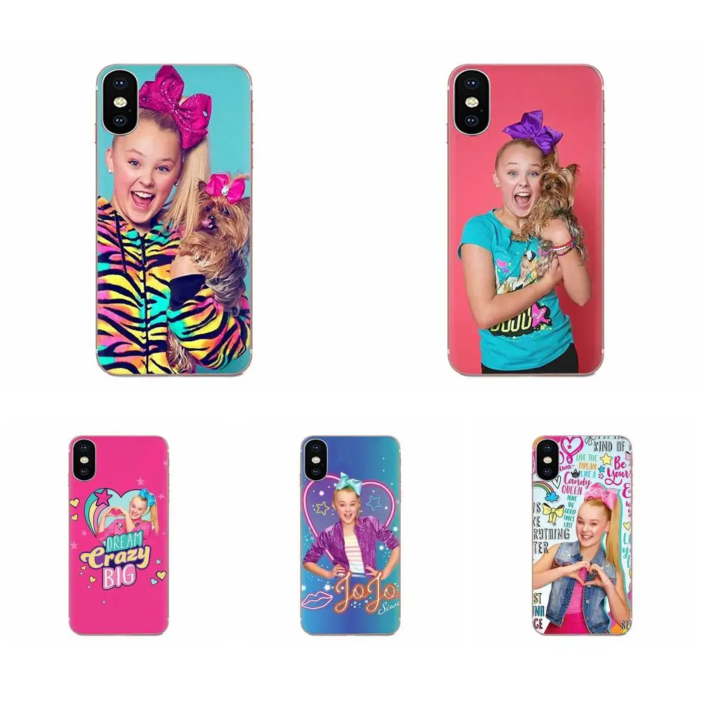 Прозрачный мягкий чехол Jojo Siwa для Huawei Honor 5C 5X 6A 6X 7 7A 7X 8 8A 8S 8X 9 10 30 Lite Pro Y6 II Y7 Y9 Prime 2019 |