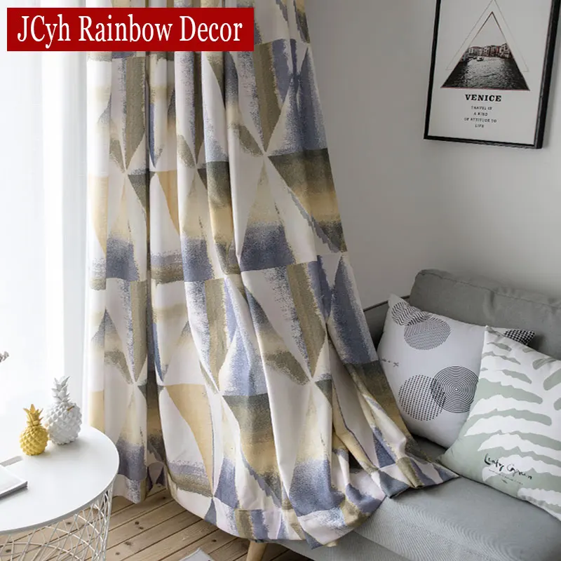 Geometric Patterns Voile Curtains For Living Room European Window Curtains For Kids Bedroom Ready Made Drapes Rideau
Geometric Patterns Voile Curtains For Living Room European Window Curtains For Kids Bedroom Ready Made Drapes Rideau