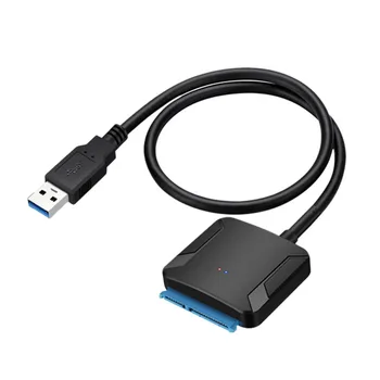 JABS USB 3.0 to Sata Adapter Converter Cable 22Pin SataIII to USB3,0 Adapters for 2.5 inch 3.5 inch Sata HDD SSD
JABS USB 3.0 to Sata Adapter Converter Cable 22Pin SataIII to USB3,0 Adapters for 2.5 inch 3.5 inch Sata HDD SSD