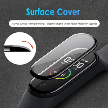 Scratch-resistant Miband 4 Film Full Cover HD Mi Band 4 Screen Protector Curved Edge For Xiaomi Mi Band 4 Glass
Scratch-resistant Miband 4 Film Full Cover HD Mi Band 4 Screen Protector Curved Edge For Xiaomi Mi Band 4 Glass