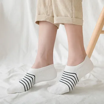 Women Stripes Print Low To Help Socks Summer Cotton Thin Section Silicone Non-Slip Invisible Boat Socks
Women Stripes Print Low To Help Socks Summer Cotton Thin Section Silicone Non-Slip Invisible Boat Socks