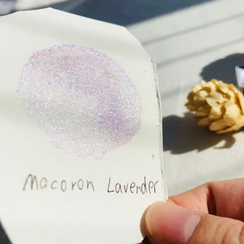 DIY Pearlescent Watercolor Paint Macoron Lavender Handmade Solid Aquarela Acuarela Rare Water Color Aquarelle Supplies Verf
DIY Pearlescent Watercolor Paint Macoron Lavender Handmade Solid Aquarela Acuarela Rare Water Color Aquarelle Supplies Verf