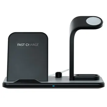 N35 3 In 1 Fast Car 5V/9V 2A Input Abs Material 73% Conversion Efficiency Type-c Interface Black Wireless Charger
N35 3 In 1 Fast Car 5V/9V 2A Input Abs Material 73% Conversion Efficiency Type-c Interface Black Wireless Charger