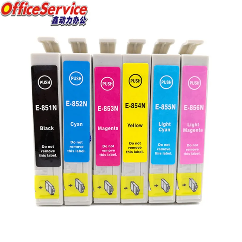 

85N T0851 T0852 T0853 T0854 T0855 T0856 Compatible Ink cartridge For Epson Stylus Photo 1390 R330 T60 printer