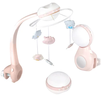 Baby Musical Crib Mobile Starry Sky Projector Night Lights Rotating Rattles Remote Control education Music Box Toy for Newborn
Baby Musical Crib Mobile Starry Sky Projector Night Lights Rotating Rattles Remote Control education Music Box Toy for Newborn