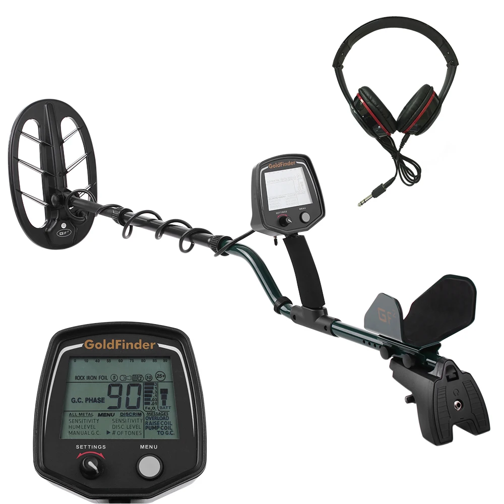 KKMOON GF2 Professional Underground Gold Metal Detector High Sensitivity Jewelry Digger Treasure Hunter Metal Finder
KKMOON GF2 Professional Underground Gold Metal Detector High Sensitivity Jewelry Digger Treasure Hunter Metal Finder