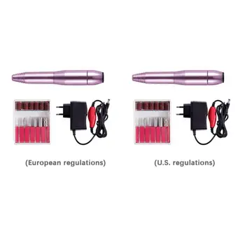 EU/US Plug Professional Mini Electric Nail Polishing Machine Machine Nail Art with Strong Power and Low Noise Feature
EU/US Plug Professional Mini Electric Nail Polishing Machine Machine Nail Art with Strong Power and Low Noise Feature