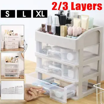 Makeup Organizer Drawers Plastic Cosmetic Storage Box Dustproof Storage Rack Desktop Makeup Brush Holder Jewelry Container
Makeup Organizer Drawers Plastic Cosmetic Storage Box Dustproof Storage Rack Desktop Makeup Brush Holder Jewelry Container