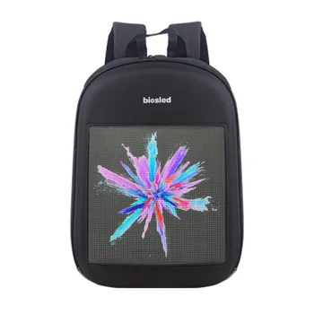 Smart WIFI APP control LED Screen Dynamic Advertising Backpack USb DIY WiFi LED City Walking Advertising 14'' Laptop BackBag
Smart WIFI APP control LED Screen Dynamic Advertising Backpack USb DIY WiFi LED City Walking Advertising 14'' Laptop BackBag