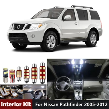 12Pcs Canbus White Car Led Blubs For Nissan Pathfinder 2005-2012 Led Interior Lighting Kit Map Dome Trunk License Plate Lamp
12Pcs Canbus White Car Led Blubs For Nissan Pathfinder 2005-2012 Led Interior Lighting Kit Map Dome Trunk License Plate Lamp