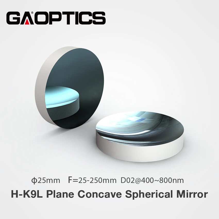 Диэлектрическое сферическое отражающее зеркало K9 Glass диаметром 25 мм D02 400nm-800nm HR
Диэлектрическое сферическое отражающее зеркало K9 Glass диаметром 25 мм D02 400nm-800nm HR
