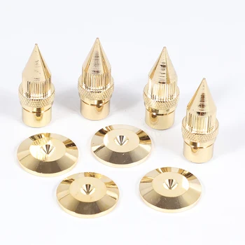 4 Pairs Base Pad Electroplating Speaker Spike Set Isolation Stand M8x43 Solid Shock Absorption Amplifier Copper Easy Install
4 Pairs Base Pad Electroplating Speaker Spike Set Isolation Stand M8x43 Solid Shock Absorption Amplifier Copper Easy Install
