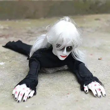 New Halloween Voice-activated Electric Crawling Female Ghost Bar Secret Room Layout Prank Props For Halloween Tricks Decor
New Halloween Voice-activated Electric Crawling Female Ghost Bar Secret Room Layout Prank Props For Halloween Tricks Decor