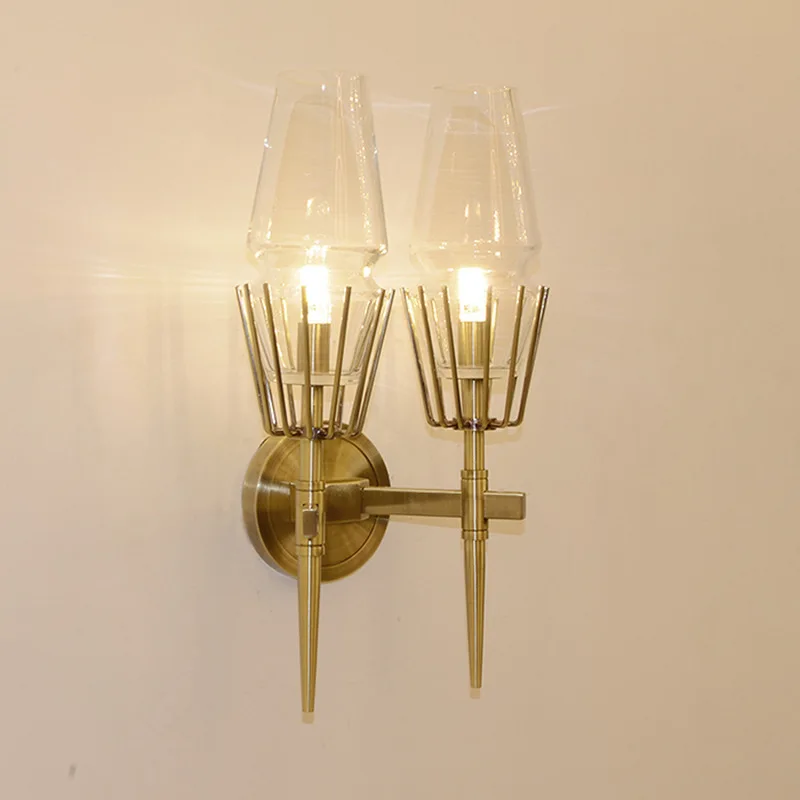 Northern Europe Concise Wall Lamp Post Modern Led Originality Cozy Bedroom Bedside Aisle Single Head Both Head Full Copper Wall
Northern Europe Concise Wall Lamp Post Modern Led Originality Cozy Bedroom Bedside Aisle Single Head Both Head Full Copper Wall