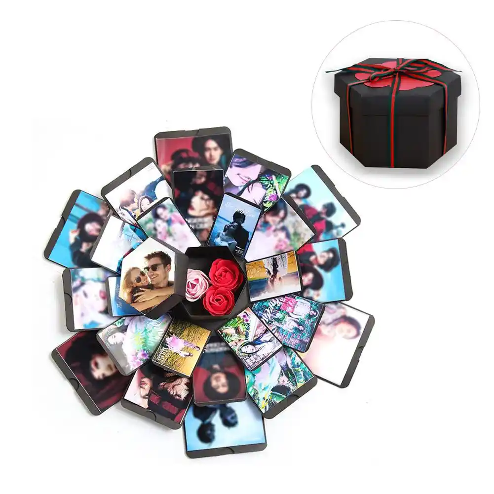 surprise explosion box creative birthday gifts photo album