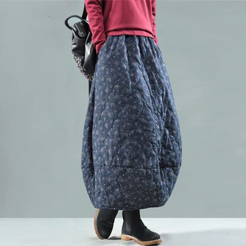 NINI WONDERLAND 2019 Winter Thicken Warm Skirts Women Printing Cotton Bud Skirts Female Elastic Waist Patchwork Skirt Big Size
NINI WONDERLAND 2019 Winter Thicken Warm Skirts Women Printing Cotton Bud Skirts Female Elastic Waist Patchwork Skirt Big Size